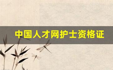 中国人才网护士资格证查询_护士应聘简历