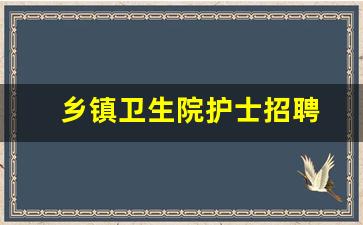 乡镇卫生院护士招聘