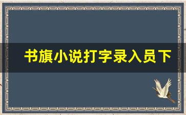 书旗小说打字录入员下载挂机赚钱_小说打字赚钱平台软件