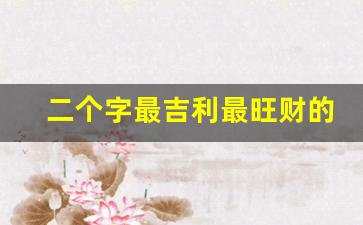 二个字最吉利最旺财的店名_公司起名字2023免费八字起名周易