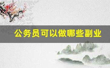 公务员可以做哪些副业_专科生可以考公务员吗