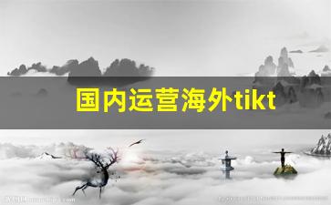 国内运营海外tiktok_tiktok用户
