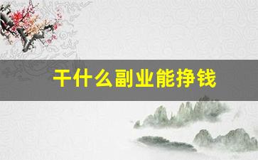 干什么副业能挣钱