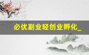 必优副业轻创业孵化_品创电商孵化