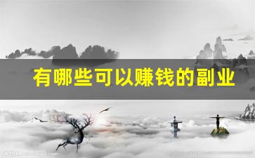 有哪些可以赚钱的副业_比较靠谱的副业