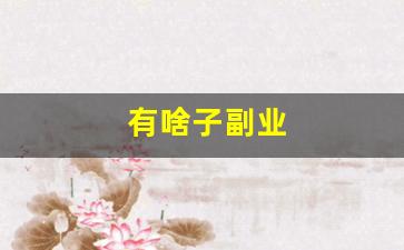有啥子副业