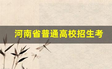 河南省普通高校招生考生服务平台