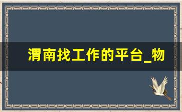 渭南找工作的平台_物流招聘网最新招聘