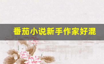 番茄小说新手作家好混吗