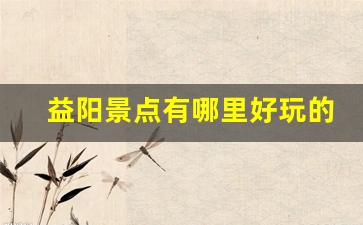 益阳景点有哪里好玩的地方_益阳休闲晚上玩的地方