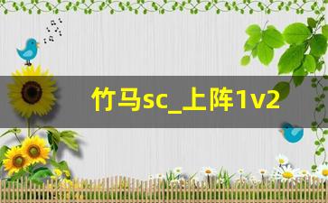 竹马sc_上阵1v2lh