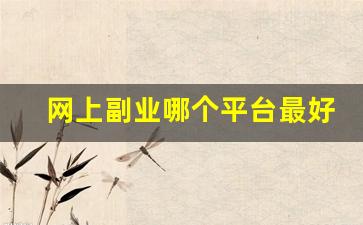 网上副业哪个平台最好_十大正规兼职平台软件