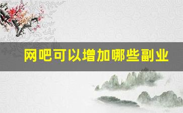 网吧可以增加哪些副业