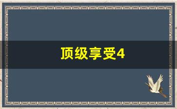顶级享受4