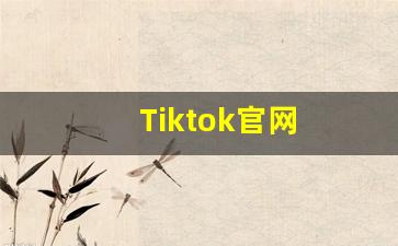 Tiktok官网