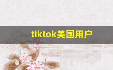 tiktok美国用户数量_tiktok全球用户