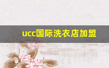 ucc国际洗衣店加盟多少钱_干洗店的设备有哪些
