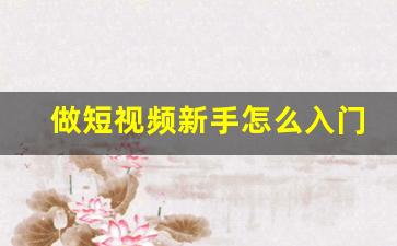 做短视频新手怎么入门_在家视频剪辑能挣钱吗