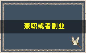 兼职或者副业