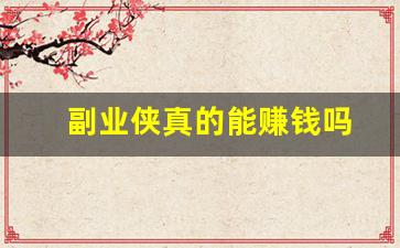 副业侠真的能赚钱吗