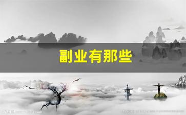 副业有那些