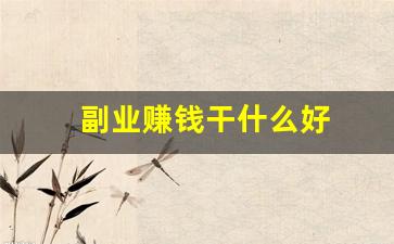 副业赚钱干什么好