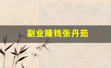 副业赚钱张丹茹