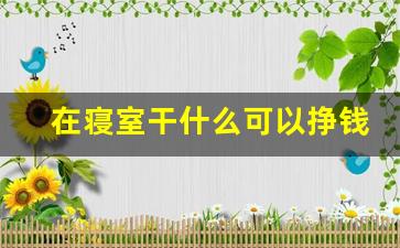 在寝室干什么可以挣钱