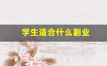 学生适合什么副业