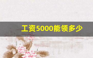 工资5000能领多少生育津贴