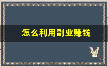怎么利用副业赚钱