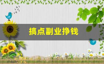 搞点副业挣钱
