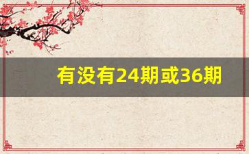 有没有24期或36期的好贷款平台_有什么网贷是36期还款的