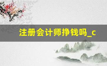 注册会计师挣钱吗_cpa考下来大概费用多少