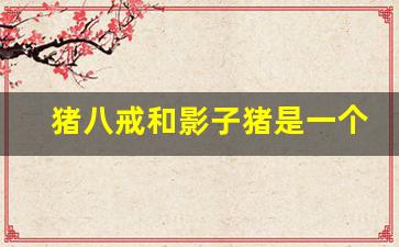 猪八戒和影子猪是一个人演的吗_福星高照猪八戒影子猪图片