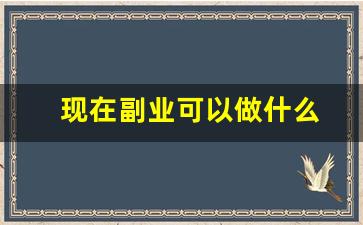 现在副业可以做什么