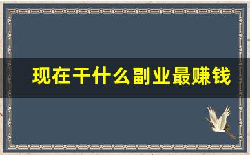 现在干什么副业最赚钱