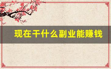 现在干什么副业能赚钱_工作之余可以做什么赚钱