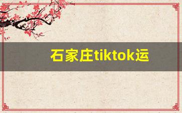石家庄tiktok运营_tiktok吧