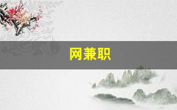 网兼职