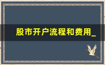 股市开户流程和费用_a股开户需要什么条件