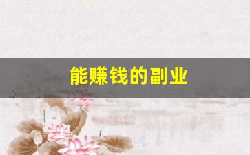 能赚钱的副业