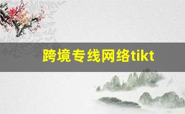 跨境专线网络tiktok_抖音国际版海外版