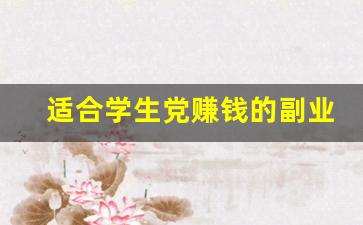 适合学生党赚钱的副业